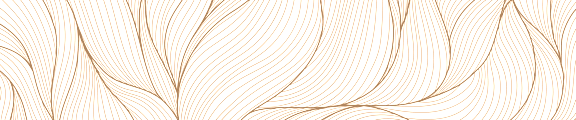 A pattern of wavy lines in shades of brown and gold at The Elle on Lockwood Apartments, Missouri, 63119
